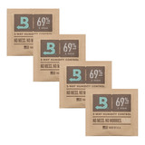 Boveda 69% - 8g Kit C/4un Umidificador Charutos Alimentos