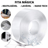 Double Sided Tape Extra Strong Transparent Nanogel Silicone