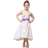 vestido anna frozen pronta entrega