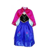 vestido anna frozen pronta entrega