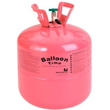 Gás Hélio Para Festas Infantis Eventos Até 50 Balões Rosa