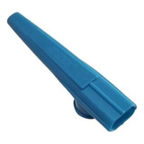 Kazoo Plástico Azul Rizo