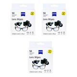 Lens Wipes Zeiss Com 150 Lenços Umedecidos Para Óculos Lente