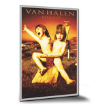 Pôster Van Halen Eddie Van Halen Eruption Poster Placa A0 A