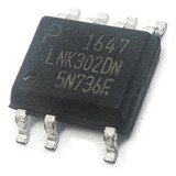 ((( 5 Peças ))) Ci Lnk302dn = Lnk306dg Smd Sop-7 Novo C/nf