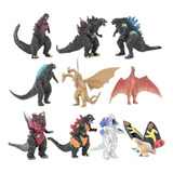 . 10 Pçs/conjunto Godzilla Brinquedos Figuras De Ação 2020