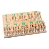 . Brinquedos De Números Educativos Pré-escolares Montessori