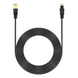 . Cabo De Conexão Lan Cat8 Rj45 Sftp Cabo De Rede De Par