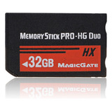 , Cartão Flash Memory Stick Ms Pro Duo De 32 Gb Para Psp