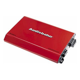 . Fonte Amplificador Audiobahn 4 Canais 2400w Cor Vermelho