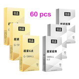 . Kit 60 Conservantes Pequenas Camisinhas Super Fina 45 Mm