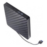 . Leitor De Gravador De Cd Usb Dvd-rw Externo Fino Para