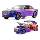 . Limusine Conversível De Metal Em Miniatura Rolls-royce Daw