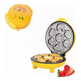 . Máquina Fazer Bolos Para Crianças Mini Waffle Donuts
