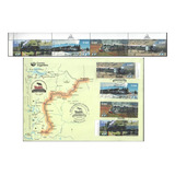 # Mcn # Argentina 2022 - Locomotivas - Fdc Novo + Série Mint