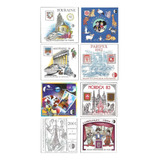 # Mcn # Lote Temático - França 1982/00 - X8 Blocos Mint