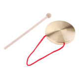 . Metal Gong Chinês Instrumento Musical Tradicional