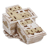 (01 #mold) Para Ornamento De Caixa De Armazenamento Cruzado