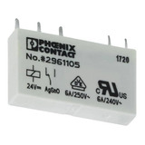 (10 Pcs) Relé Rel-mr-24dc/21 24vdc Phoenix Contact 2961105