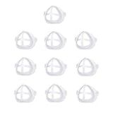 -10 Peças- Suporte De Máscara 3D- Moldura De Suporte Interno Para Máscara Facial- Protege A Maquiagem E Torna A Respiração Mais Suave -extra Grande-