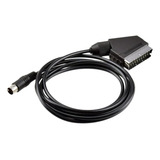 (2 Unidades) Cabo Rgb Scart De 1,8 M/6 Pés, Cabo Av De Áudio