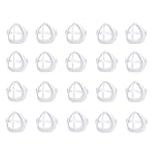 -20 Peças- Suporte De Máscara 3D- Moldura De Suporte Interno Para Máscara Facial- Protege A Maquiagem E Torna A Respiração Mais Suave -extra Grande-