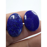 (2un) Lindos Cabochões De Lápis Lazuli