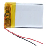 (3pcs) Bateria 602035 3,7v 380mah 6mm X 20mm X 35mm 2 Fios