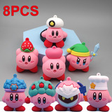 #8pcs Coleção De Bonecos De Ação Kirby Waddle Dee Doo Brinqu