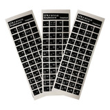 (a) Para Adesivos De Teclado Ucranianos Pretos/transparentes