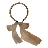 (b) Faixa De Pérolas De Flores Com Fita Faixa De Cabelo De P