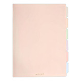 (b5-lp) Binder Portfolio Notebook Sketchbook Em