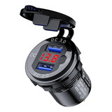(bkr) Porta De Carregador De Carro Usb Porta Adaptadora De C