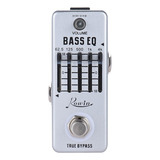 0 Pedal De Efeitos De Equalizador De Graves Rowin 5 Band Eq