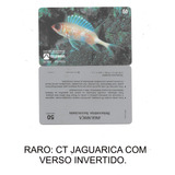 0011 Cart Tel Jaguariça C/ Reverso Invertido Telebrás