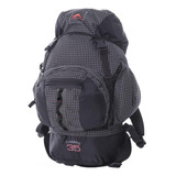 0035 Mochila Trekking 35 Quadriculado Com Preto