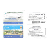 0095 Dois Cts Telefonicos Pre Pagos Embratel