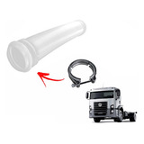 01 Abraçadeira Flexível Sanfona Escape 24280e 31280e Vw Cor Cinza