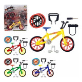 01 Bicicleta De Dedo Mini Manobras Bmx Brinquedo Infantil