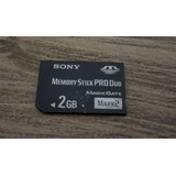 01 Cartão De Memória Sony 2