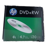 01 Dvd+rw Hp 4x Com Logo Regravavel Na Caixa De Acrilico