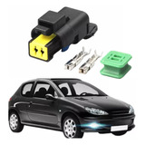 01 Plug Conector Interruptor Cebolinha Oleo 206 207 Partner 