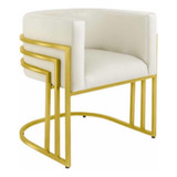 01 Poltrona Base Tripla Premium No Veludo