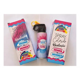 01 Spray Chá Revelação (mine Extintor) Pó Colorido Azul/rosa
