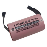01 Bateria Lítio Liitokala 18350 900