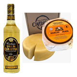 01 Cachaça Vale Da Canastra 1 L 01 Queijo Canastra 1 Kg
