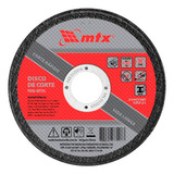 01 Discos De Corte Fino Para Metal 115x1x 22mm 4 1 2 Pol Cor Vermelho