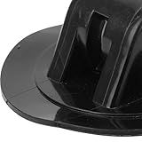 01 Fivela De Suporte Fixo De Caiaque Preto Prático Durável Suporte De Motor De Barco 36 Peças De Canoas Para Barcos Infláveis Bote Inflável