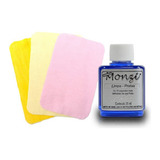 01 Kit Monzi 35 Ml Limpa Prata E 01 Flanela Mágica Limpeza