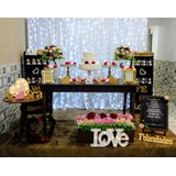 01 Locação De Decoração Para Casamento noivado